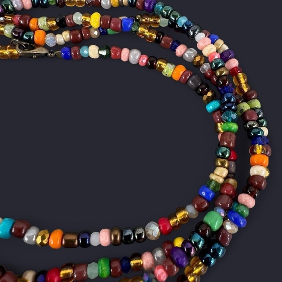 Boho Long Bead Necklace - Picture 4 of 4